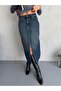 Maxi Boy Slip Tinted Jeans Skirt - 6