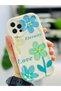 iPhone 12 and 12 Pro One to One Compatible Eternity Print Patterned Flexible Silicone Case - 3