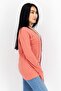 Women V-Neck Long Sleeve Printed Cardigan, Pink - 3