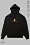 Unisex Hoodie Romania Efectul Fluturelui Printed Hooded Raster Oversize Cotton Sweatshirt - 6