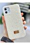 iPhone 11 Compatible Diamond Design Sparkling Diamond Silicone Case - 2