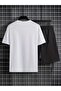 Men's Printed Set - Tee & Shorts Bottom Top Set - 2
