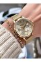 Stainless Steel Wire Function Phosphor Glass Women's Wristwatch + Bracelet with Gift - 5