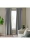 - Rosenmandel, Blackout Curtain/2 Sashes, Gray, 135X300 cm - 2