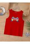 Cartoon Character Printed Sleeveless Children's T-Shirt