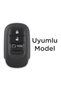 Gray Nano Silicone Case Fit Honda Civic & Cr-V 2022 with 3 Buttons - 2