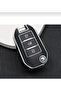 Peugeot 301 307 308 208 508 2008 3008 Partner Flip Key Protection Case Black Silver