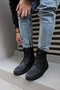 Sports Boots 022 Black (BLACK SOLE)