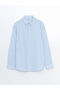 Xside Regular Fit Long Sleeve Striped Linen Blend Men's Shirt (S5) - 5