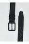 Lcw Accessories Black Genuine Leather Men's Belt - 3
