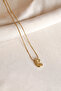 Letter Balloon Model Gold Steel Necklace - 2