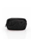 Black Adjustable Strap Men's Waist Bag with Zipper Closure and Internal Pocket 01Pc00103