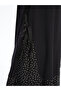 Crew Neck Polka Dot Short Sleeve Maternity Dress - 3