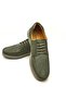 3802 100% Genuine Leather Men's Lace-Up Poly Sole Comfort Shoes - 5