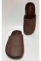 Fishback Patterned Velvet Comfortable and Light Daily Men's Home and Cleaner Slippers - 3