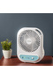 6" Rechargeable Fan With Led Light Omf1785 Long Working Hours And 3 Wind Speed - 2