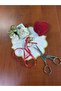 My Kardelen Napkin 6 Pcs Cocktail Presentation Pecete Suitable for Touching Gold Etamine - 3