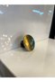 Metal Mushroom Button Handle Antique Yellow Tv Unit Cabinet Door Modern Drawer Furniture Handle Single Hole - 6
