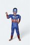 Superhero Muscle Costume New Season Muscle Fiber Filled America Masked Costume