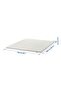 - Nasfjallet, Double Bed Pad, White, 160X200 cm - 4