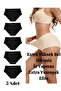 5-Piece Laser Cut Extra High Waist No Trace Extra Soft Seamless Bato Panties