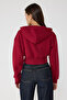 Zippered Hooded Sweatshirt - 5