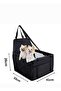 Car Pet Seat Cushion Oxford Safety Seat Washable Foldable Travel Bag