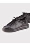Genuine Leather Black Lace-up Sneakers Men's Sports Shoes - 4