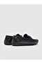 Buckle Detailed Genuine Leather Black Men's Loafer Shoes - 3