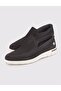 White Sole Knitwear Black Men's Casual Shoes - 4