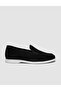 100% Genuine Leather Black Suede Men's Casual Shoes