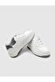 Genuine Leather White Lace-Up Winter Men's Sports Shoes - 4