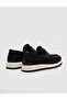Knitwear Black Men's Casual Shoes - 3
