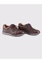 Genuine Leather Coated Lace-Up Men's Casual Shoes - 4
