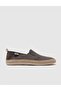 Gray Straw Detailed Men's Casual Shoes