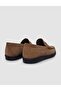 100% Genuine Leather Tan Suede Men's Casual Shoes - 3