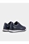Genuine Leather White Sole Men's Navy Blue Sports Shoes - 3