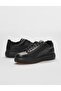 Genuine Leather Black Fur Lace-Up Men's Sports Shoes - 4