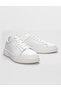 Verona Genuine Leather White Lace-Up Men's Sports Shoes - 4