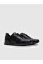 Genuine Leather Black Lace-Up Men's Sports Shoes - 2