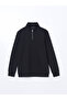 Stand Collar Long Sleeve Men's Sweatshirt - 6