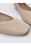 Beige Women's Knitwear Casual Shoes - 4