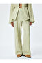 Cotton Textured High Waist Palazzo Pants - 4