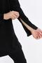 Happiness Modest - Lycra Doctor Nurse Hijab Scrub Set Scrubs Uniform Surgical Suit, Black - 7