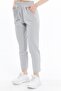 Elastic Waist Lace Detailed Narrow Leg Fabric Trousers - 6