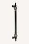 224 mm Black Metal Handle - 2