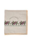 Cross-Stitch Sofa Cover Set (Small Size) Purple Cross-Stitch Embroidered Cotton Cross-Stitch Coverlet - 3
