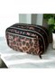 Bergama Animal Pattern Large Wide Transparent Girls Boys Children Teenager Pencil Case Pen Holder Makeup Purse