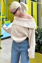 Ecru Madonna Collar Women's Sweater Mg2274 - 4