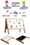 Table Top Magnetic Double Sided Wooden Children's Writing Board